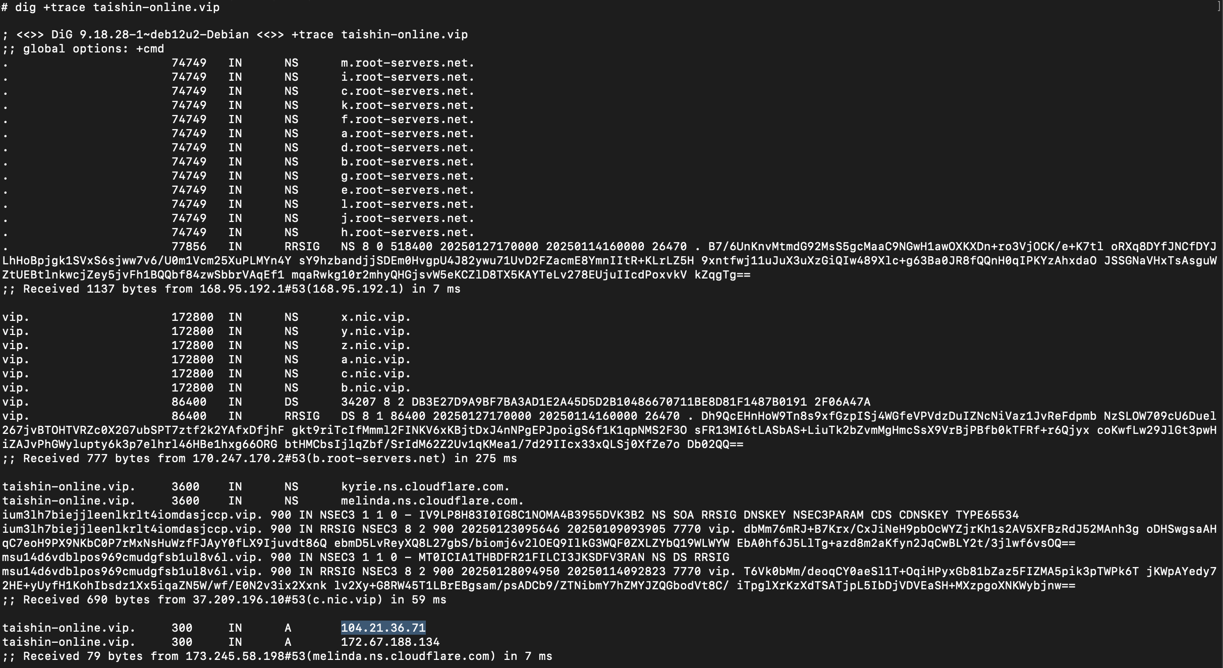 DNS Info